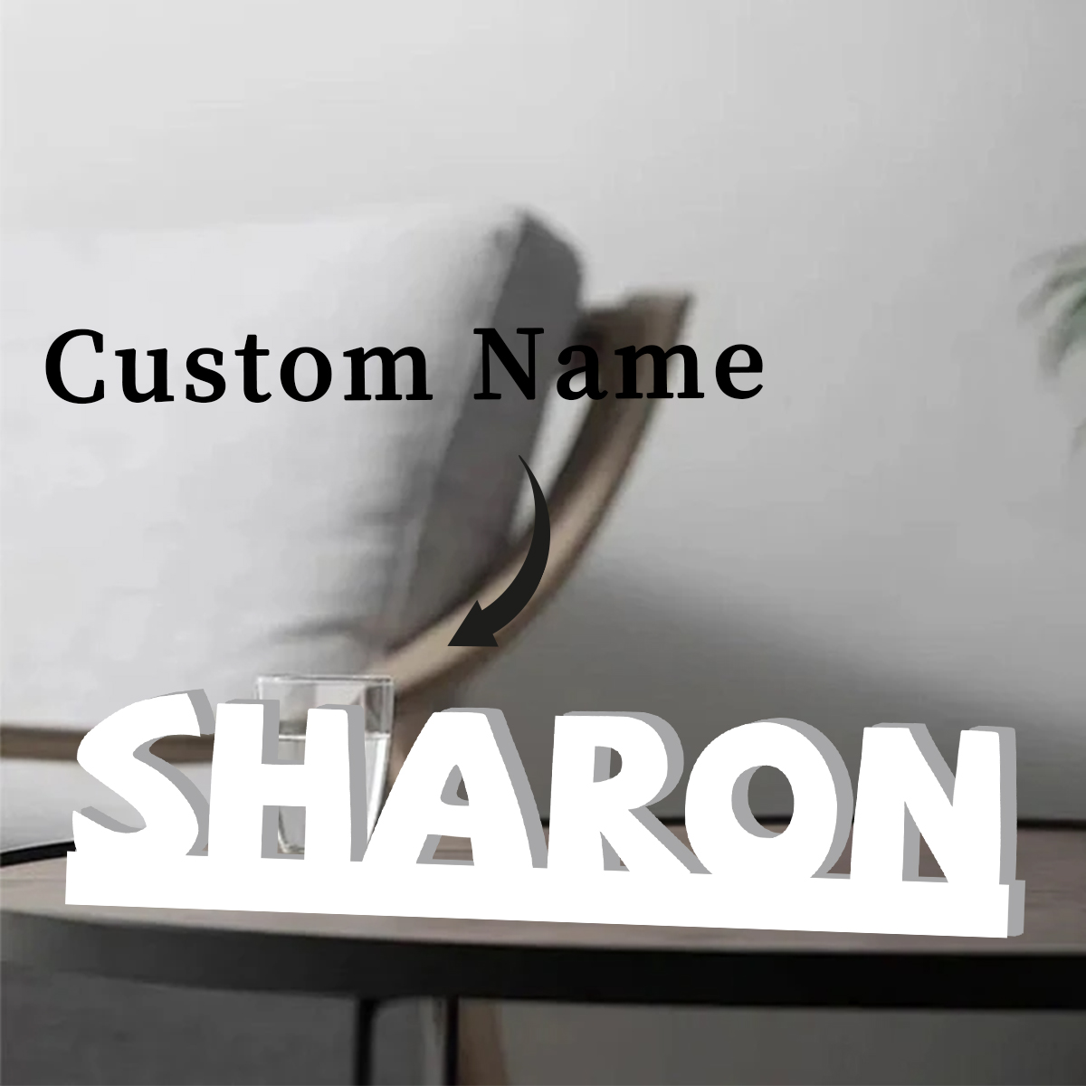 Home Decor Ideas - Kişiye Özel Plak, Ev Dekorasyonu, PVC