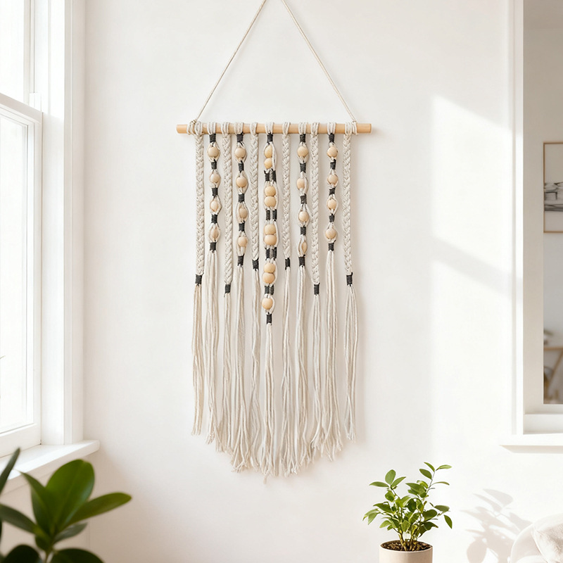 Macrame Wall Hanging - Makrome Duvar Asılı Boho Dekor duvar
