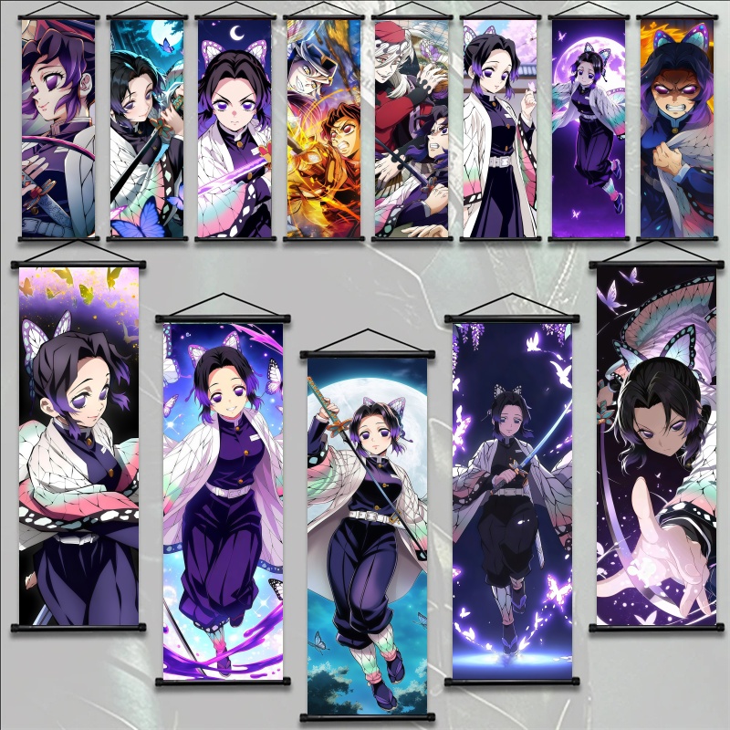 Home Decor Ideas - Shinobu Kocho Demon Slayer Sanat Kumaş