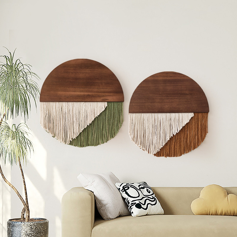 Macrame Wall Hanging - Makrome Duvar Asılı Boho Dekor duvar