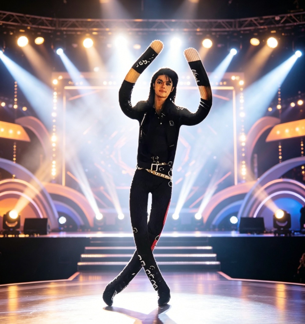 Home Decor Ideas - Michael Jackson Hareketli Eklemli Peluş Doldurulmuş