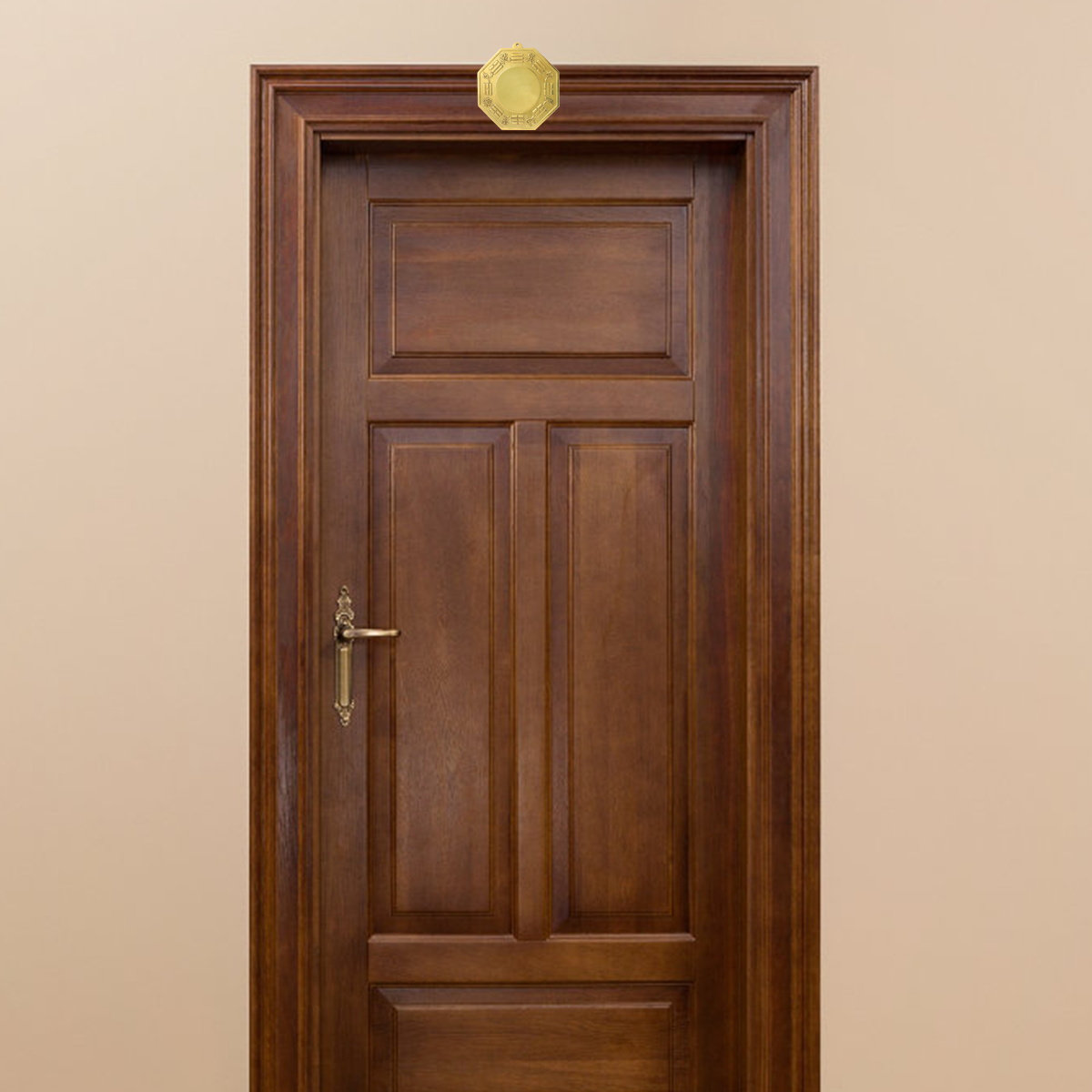 Home Decor Mirror - Pirinç Bagua Ayna Dekorasyonu Saf Bakır