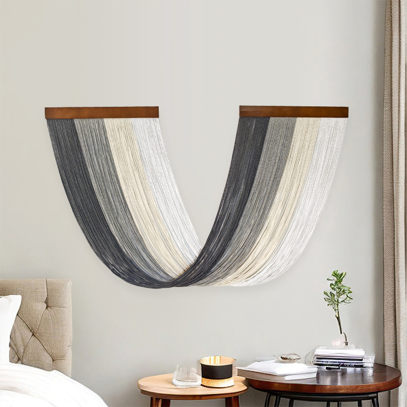 Macrame Wall Hanging - Makrome Duvar Asılı Boho Dekor duvar