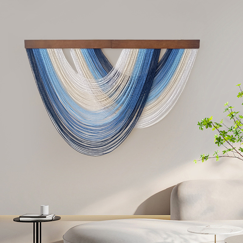 Macrame Wall Hanging - Makrome Duvar Asılı Boho Dekor duvar