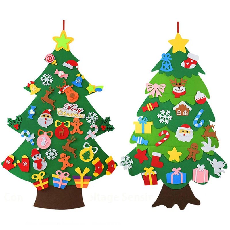Home Decor Xmas Tree - Çocuklar DIY ev için noel ağacı
