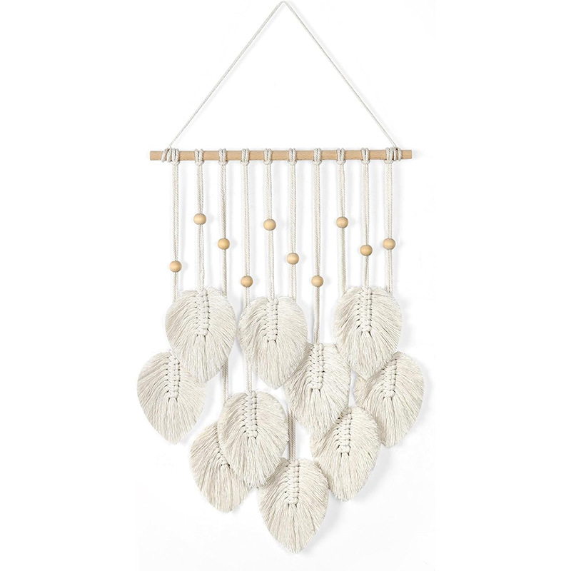 Bohem Makrome Yaprak Duvar Süs - Macrame Wall Hanging incelemesi ve fiyatı