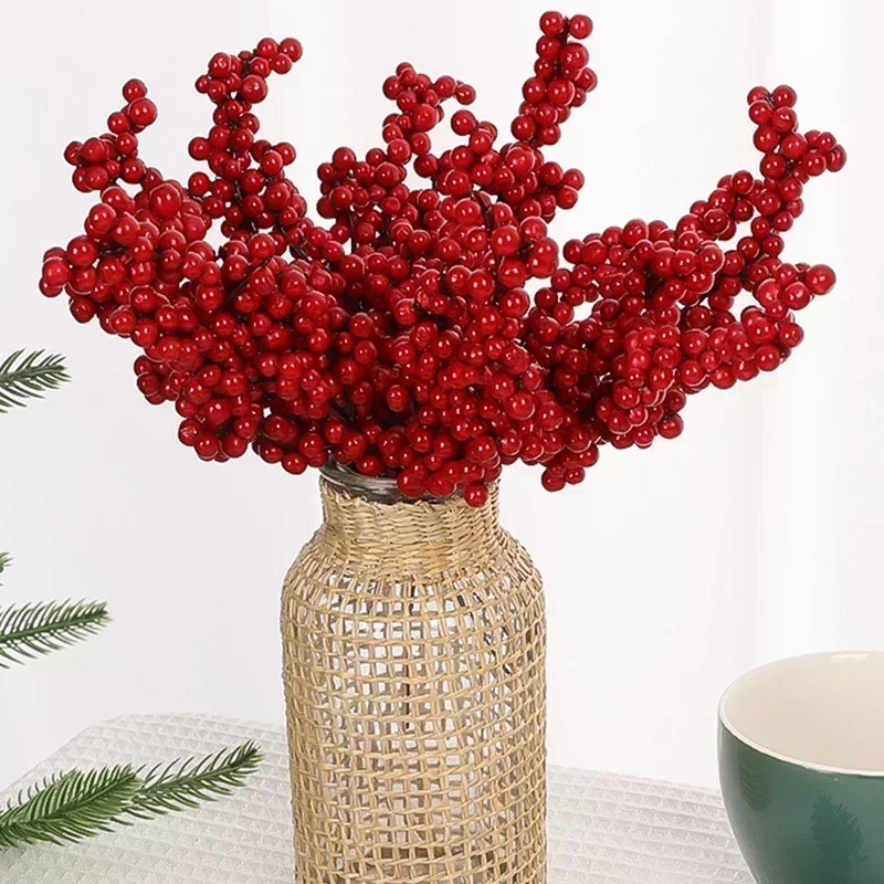 Noel Yapay Kırmızı Meyveler Da - Home Decor Xmas Tree incelemesi ve fiyatı