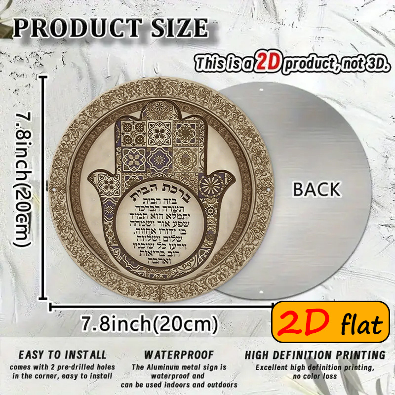 CIFBUY Egzotik Hamsa Eli Alümi - Home Decor Wall Art incelemesi ve fiyatı
