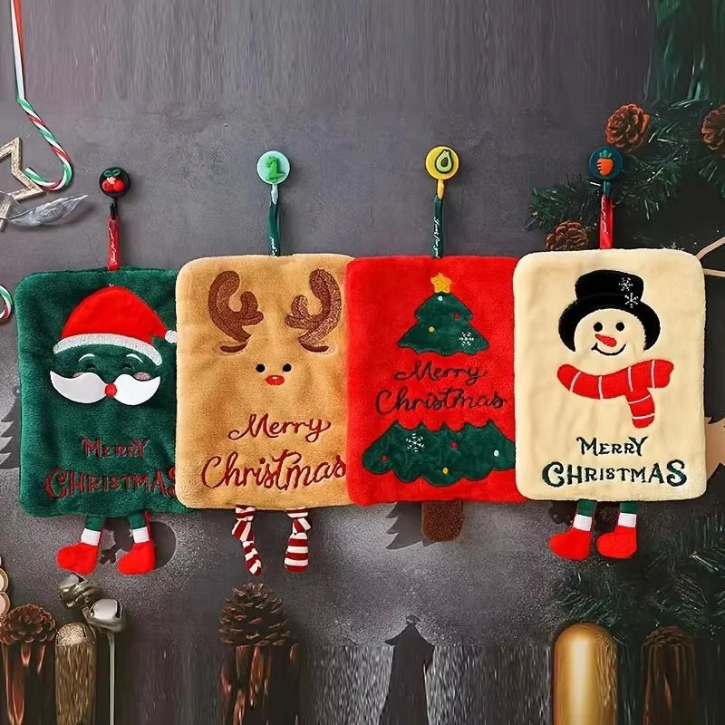 Noel Asılı El Havlusu Sevimli  - Home Decor Xmas Tree incelemesi ve fiyatı