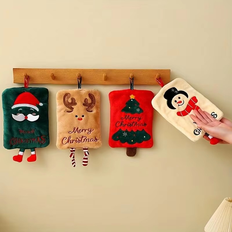 Noel Asılı El Havlusu Sevimli  - Home Decor Xmas Tree incelemesi ve fiyatı