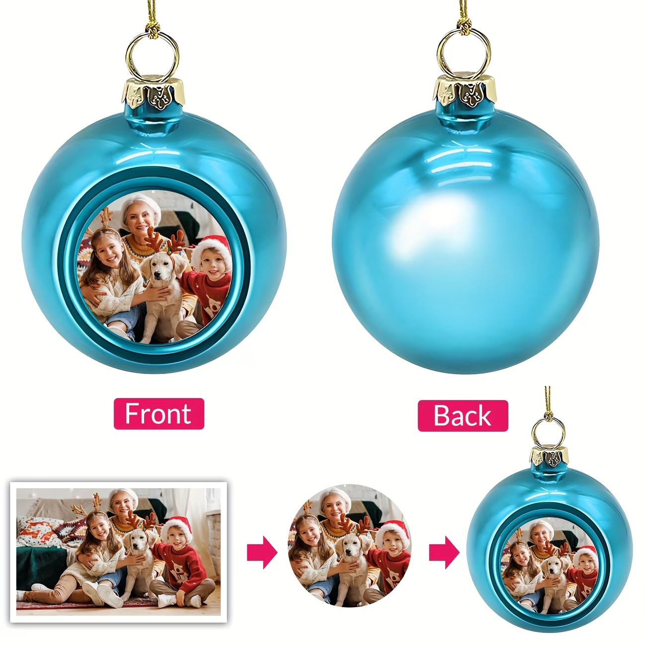 Kişiye Özel Fotoğraflı Noel Sü - Home Decor Xmas Tree incelemesi ve fiyatı