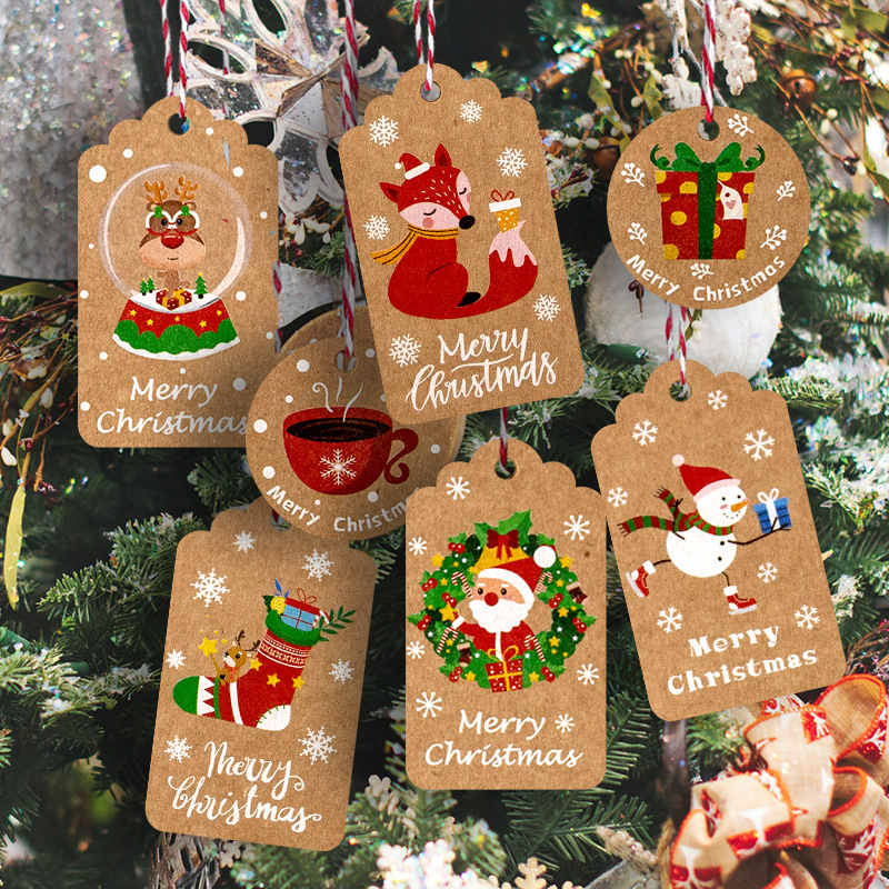 50 adet Merry Christmas Teşekk - Home Decor Xmas Tree incelemesi ve fiyatı