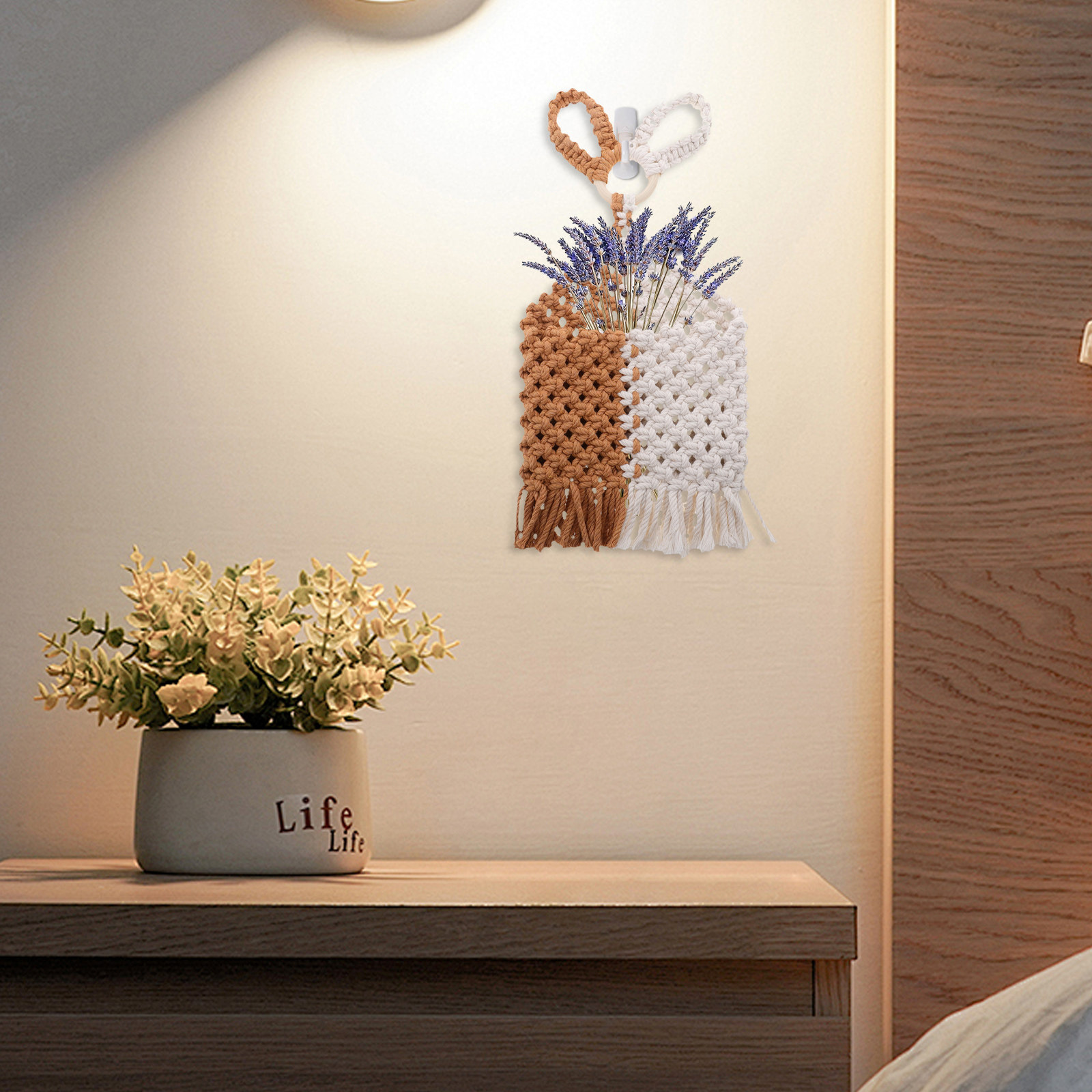 Pamuklu El Dokuması Makrome Du - Macrame Wall Hanging incelemesi ve fiyatı