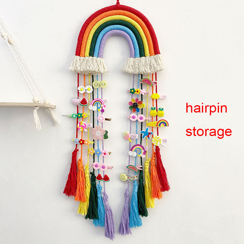 Pamuk Halat Örgülü Gökkuşağı A - Macrame Wall Hanging incelemesi ve fiyatı