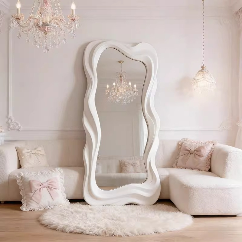 Krem rengi Alien tam boy ayna  - Home Decor Minimalist Style incelemesi ve fiyatı