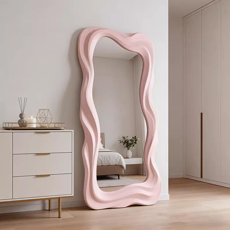 Krem rengi Alien tam boy ayna  - Home Decor Minimalist Style incelemesi ve fiyatı