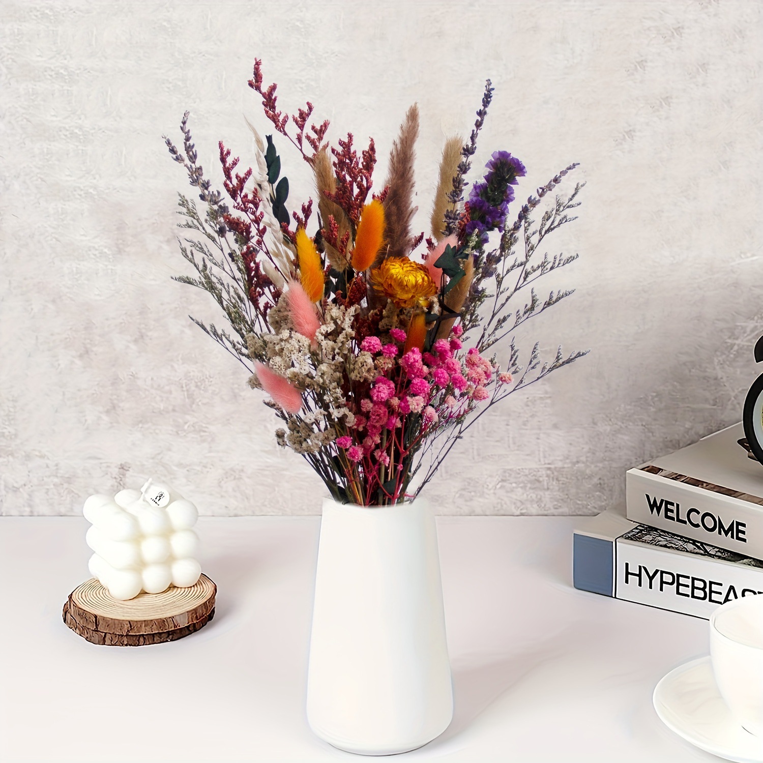 INS Tarzı Kurutulmuş Cipso Buk - Home Decor Minimalist Style incelemesi ve fiyatı