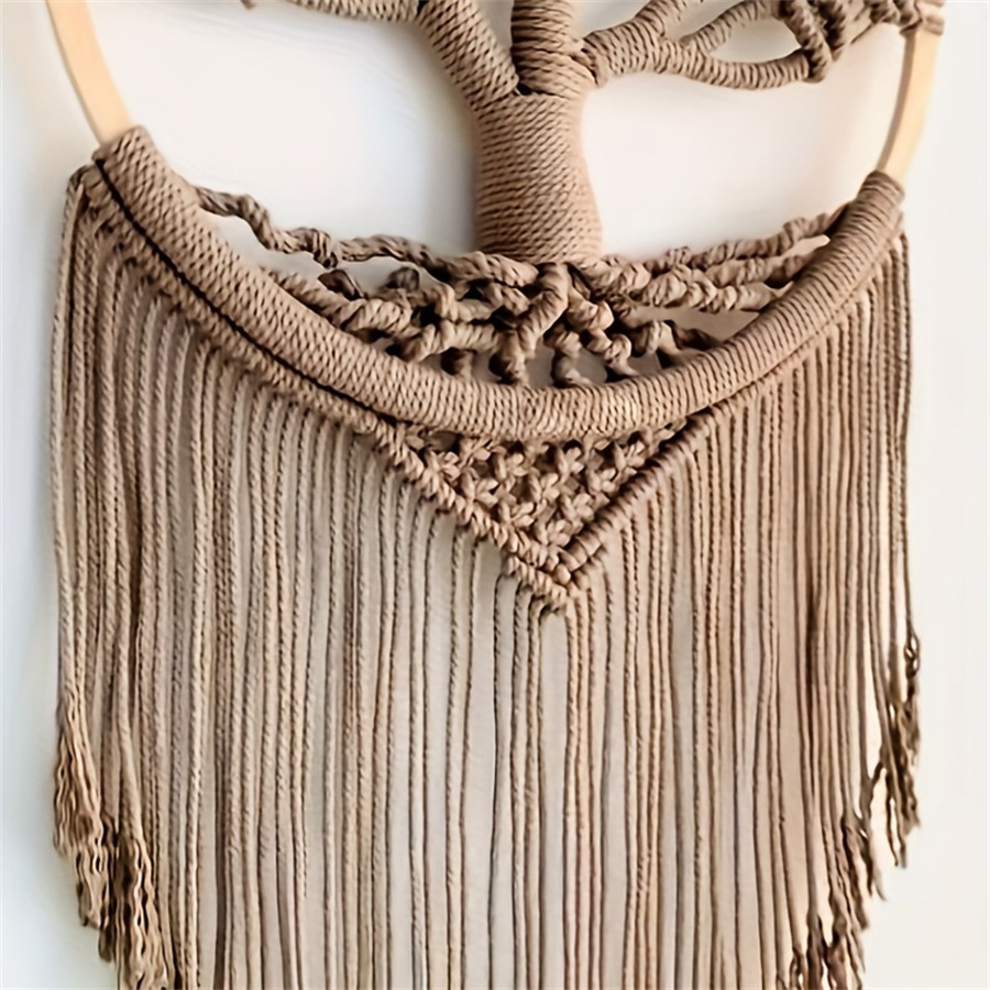 Hayat ağacı makrome duvar asıl - Macrame Wall Hanging incelemesi ve fiyatı