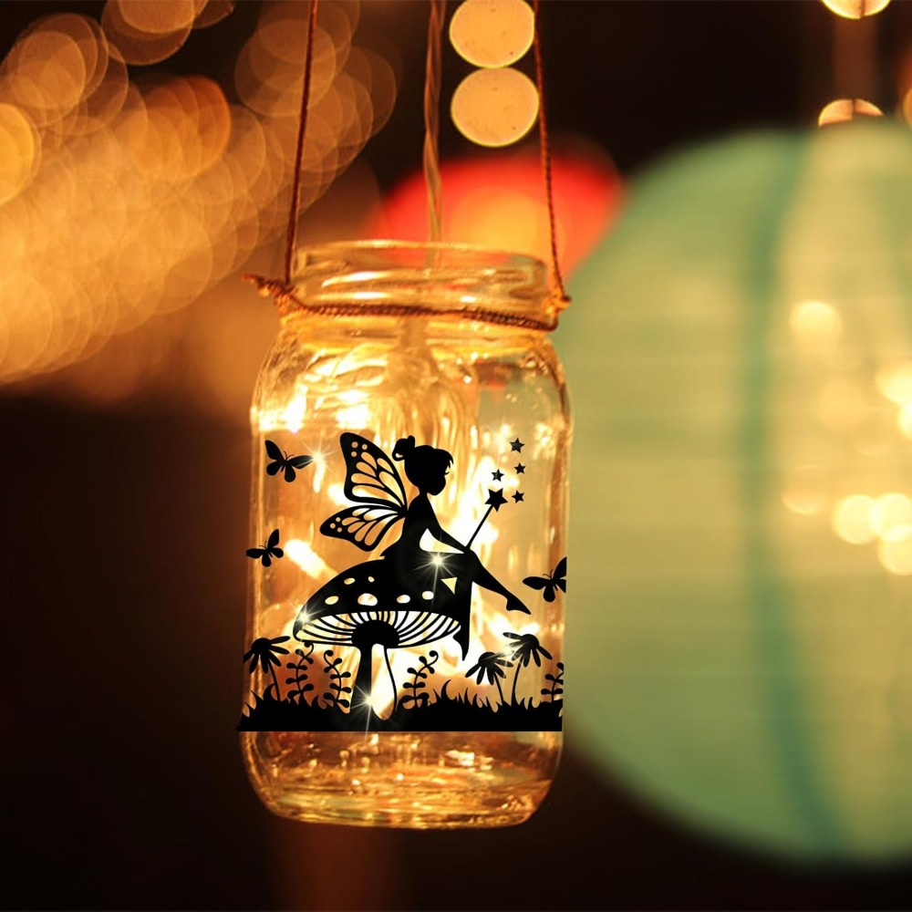 Elf Siluet Kavanoz Kesikler Ka - Home Decor Wallpaper incelemesi ve fiyatı