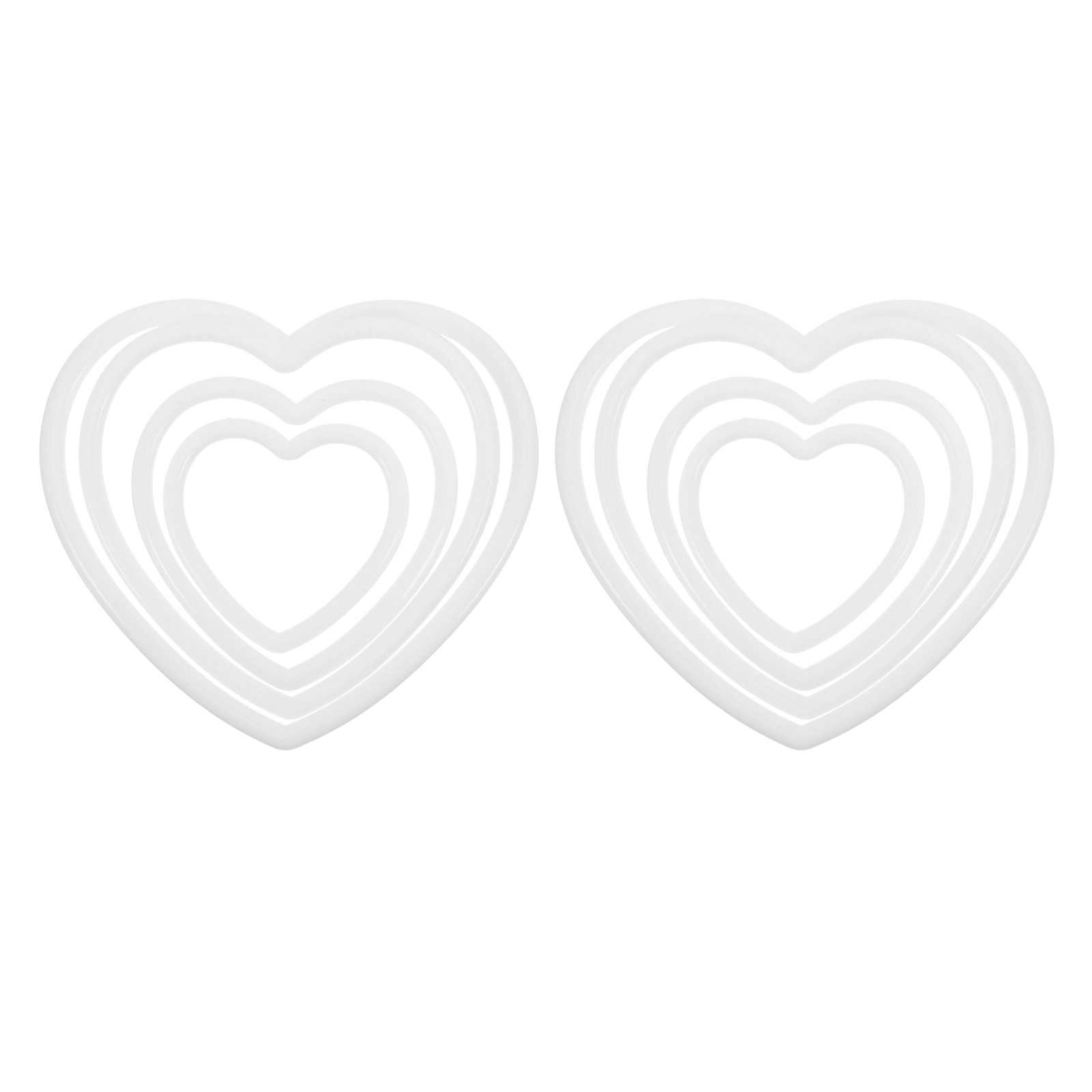 8 adet kalp şeklinde plastik D - Macrame Wall Hanging incelemesi ve fiyatı
