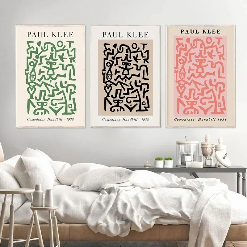 Paul Klee Sergi Stilleri Duvar - Home Decor Minimalist Style incelemesi ve fiyatı