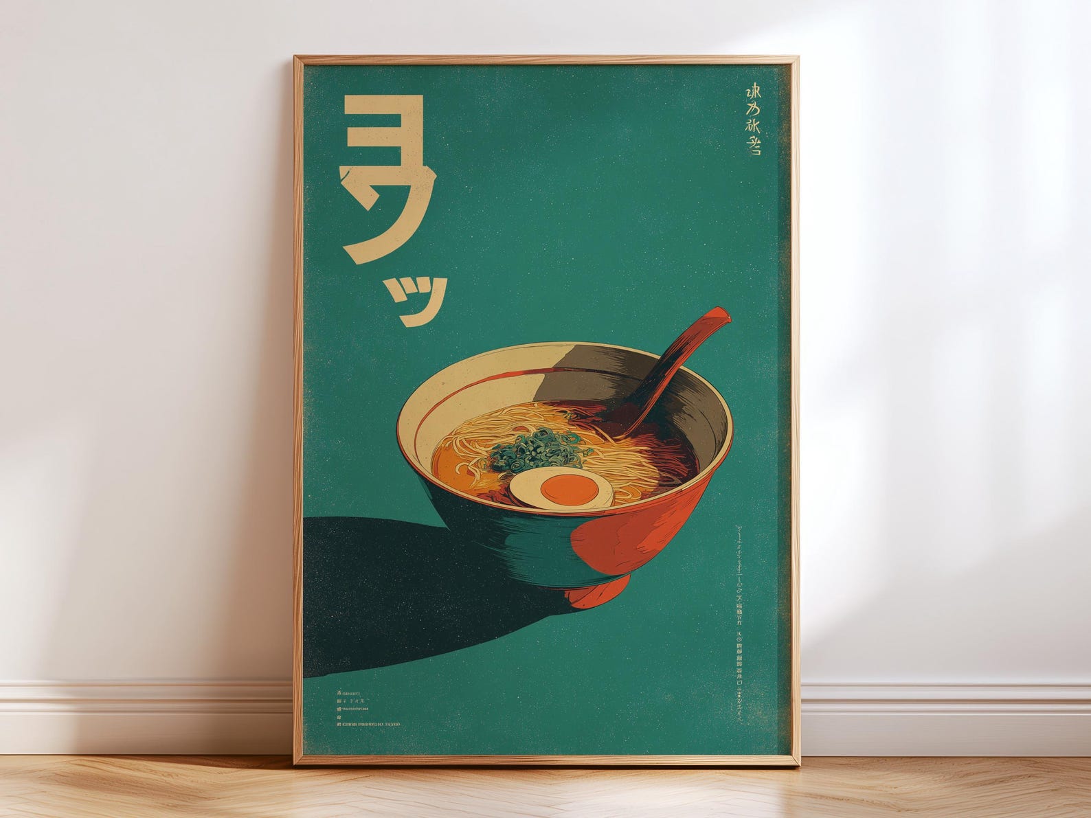 Retro Japon Ramen Kanvas Sanat - Home Decor Minimalist Style incelemesi ve fiyatı