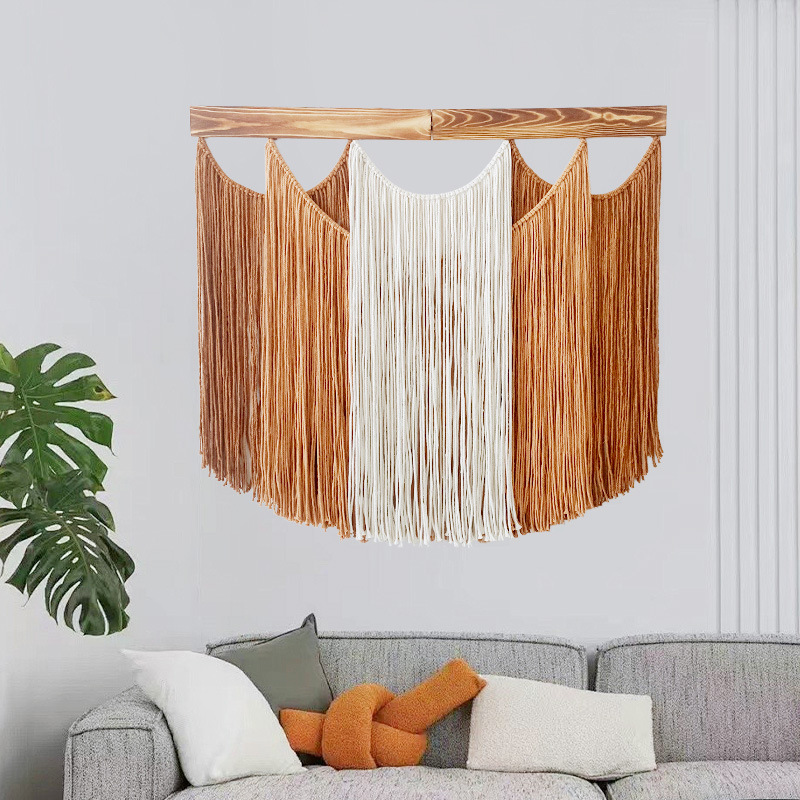 Makrome Duvar Süsü Büyük Boho  - Macrame Wall Hanging incelemesi ve fiyatı