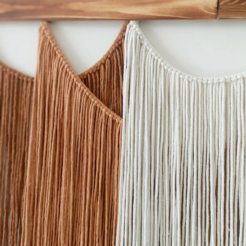 Makrome Duvar Süsü Büyük Boho  - Macrame Wall Hanging incelemesi ve fiyatı