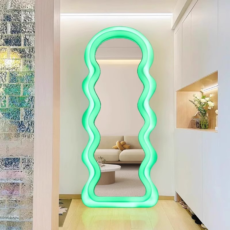 Kore Tarzı Işık Ayna Dalgalı I - Home Decor Minimalist Style incelemesi ve fiyatı