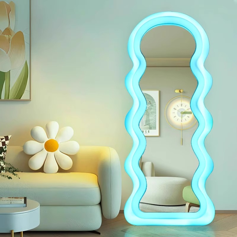 Kore Tarzı Işık Ayna Dalgalı I - Home Decor Minimalist Style incelemesi ve fiyatı
