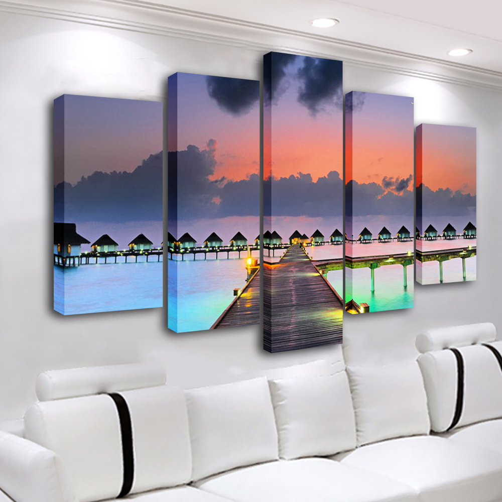 Duvar Sanatı Gün Batımı Tablos - Home Decor Mirror incelemesi ve fiyatı