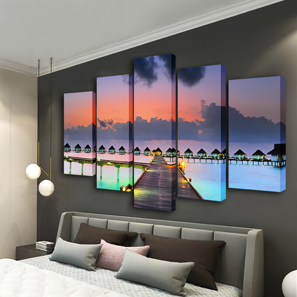 Duvar Sanatı Gün Batımı Tablos - Home Decor Mirror incelemesi ve fiyatı
